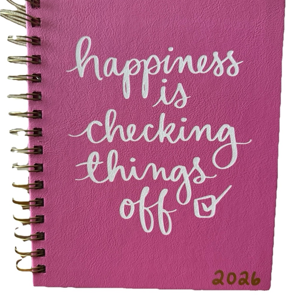 2026 Planners, Eccolo Spiral Agenda Planner, Weekly & Monthly Pages, 12 Months